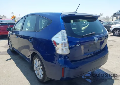 2012 Toyota Prius V Five z USA, uszkodzony, nr VIN JTDZN3EU9C3143831